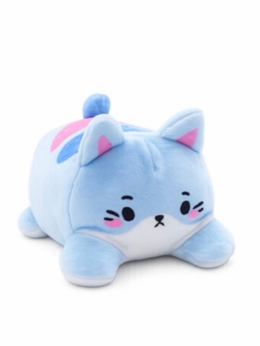 Squishy Top Trenz Super Duper Sugar Squisher Plush Nico Blue Cat Puurfect Pals